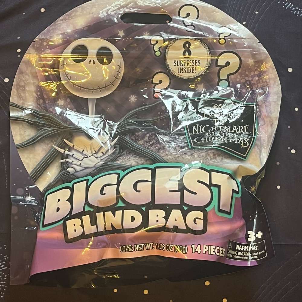 NWT Biggest Blind Bag Nightmare Before Christmas 8 surprises